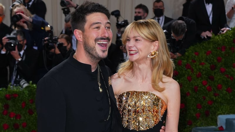 Carey Mulligan with Marcus Mumford - She shared the couple's happy news in an interview with Vogue