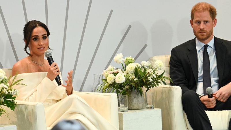 Meghan Markle and Prince Harry urge social media companies to reduce the amount of harmful content children can see online