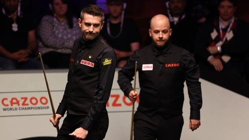 (L to r) Mark Selby and Luca Brecel are among the quintet in question