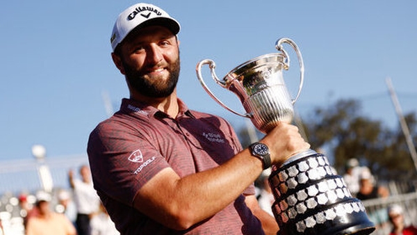 John Rahm after his Open de Espana success in 2022