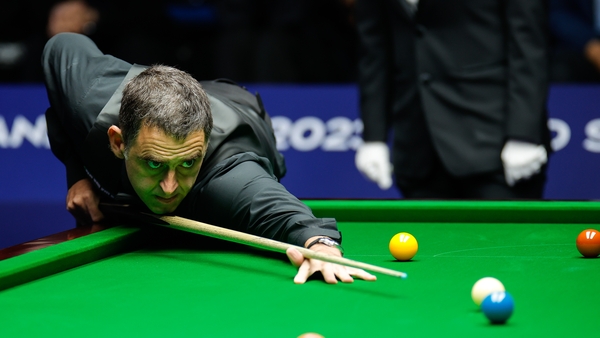 Ronnie O'Sullivan marched on