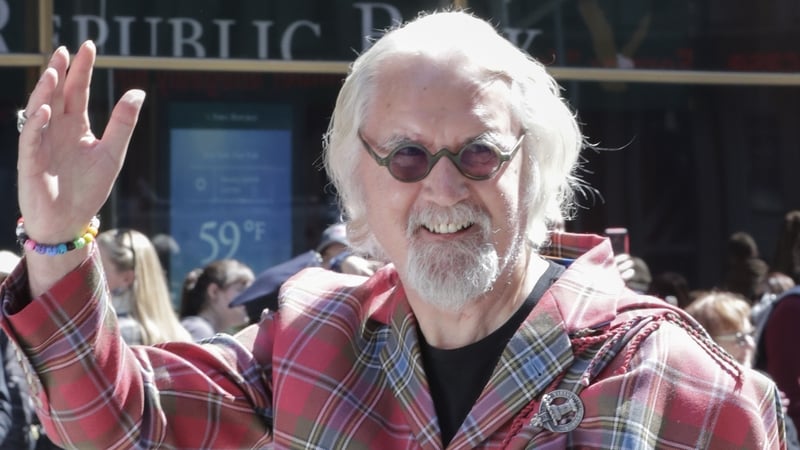 Billy Connolly: "I'm clumsy and I lose my balance. I'm out of balance a lot and I fall. I'm fed up with it."