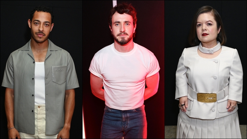 Daryl McCormack, Paul Mescal, Sinéad Burke. Photos: Getty Images