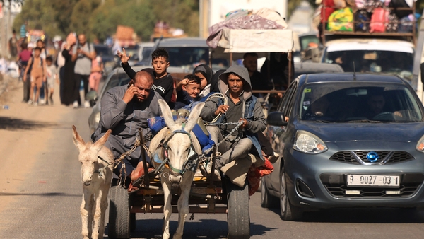 As it happened: Thousands flee northern Gaza