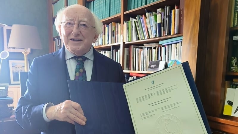 President Michael D Higgins has decided to refer the Judicial Appointments Commission Bill 2022 to the Supreme Court