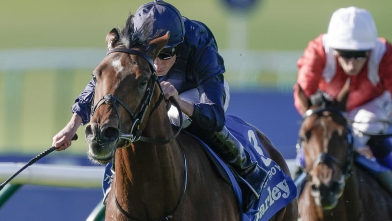 City Of Troy and Ryan Moore win the Dewhurst