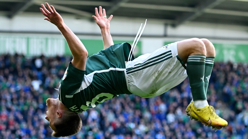 Paul Smyth is head over heels against San Marino