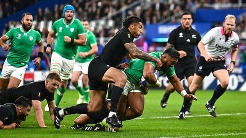 Aki carried strongly, never more so than for his try