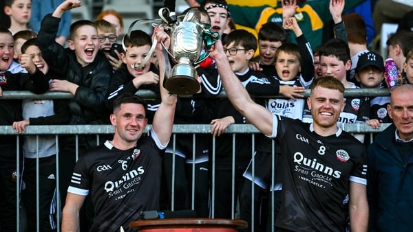 Kilcoo joint-captains Darryl Branagan and Aaron Morgan