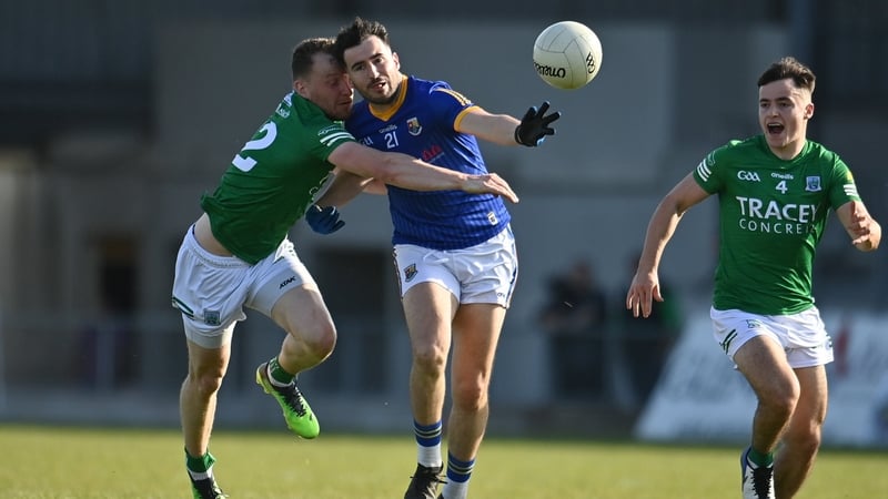 Mark Hughes - pictured in action for Longford - was the Emmet Óg Killoe match winner