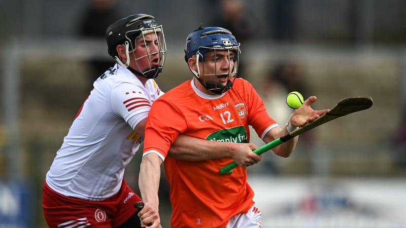 Dean Gaffney, seen here in action for Armagh, scored 0-08