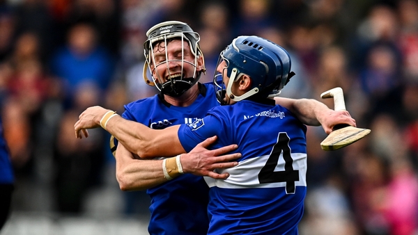 Jack O'Connor and Paul Leopold in the moment of glory
