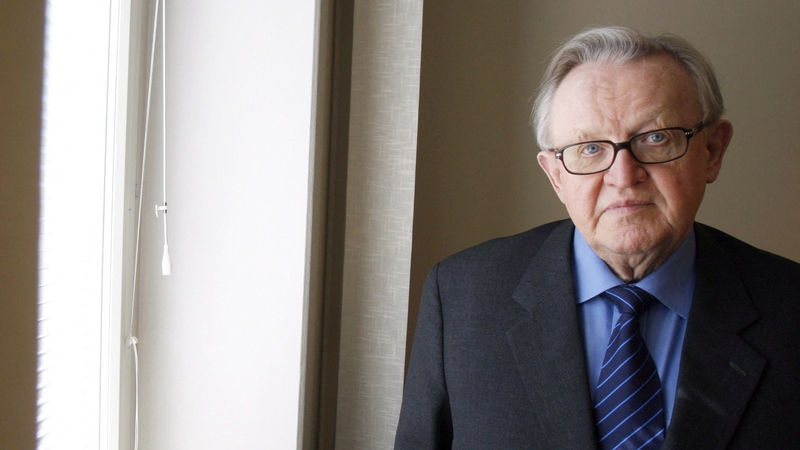 Mr Ahtisaari was celebrated around the world for brokering peace in conflict zones in Kosovo, Indonesia and Northern Ireland
