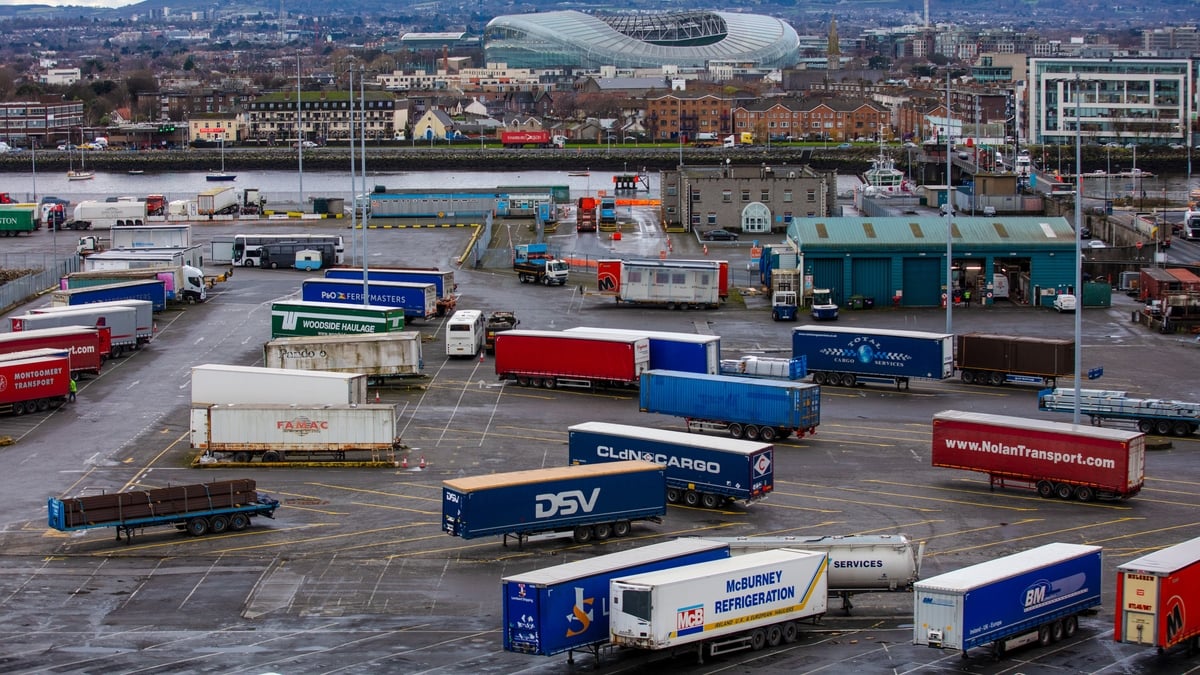 Dublin Port row with Minister Eamon Ryan over car park