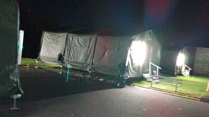 Around 319 people are living on the grounds of the former Central Mental Hospital in Dundrum