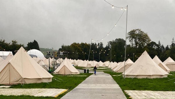 Ukrainian refugees will continue to be accommodated on a site in Stradbally, Co Laois, but will stay in cabins instead of tents