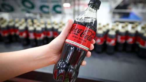 Coca-Cola said its organic revenue in Europe, Middle East and Africa rose 15% in the first quarter, while in North America it increased 7%