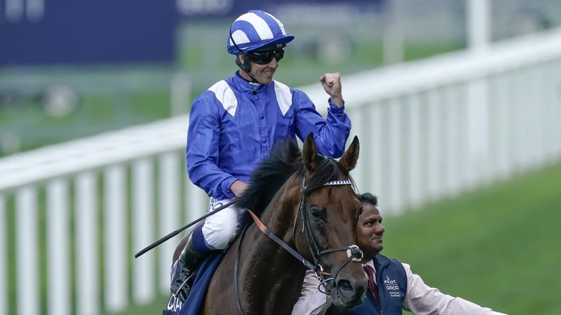 Jim Crowley partnered Hukum to win the King George VI And Queen Elizabeth Qipco Stakes
