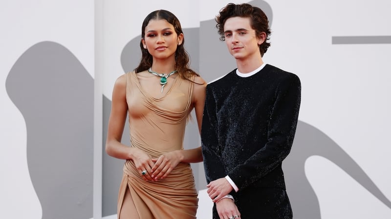 Zendaya and Timothee Chalamet star alongside one another in Dune: Part Two
