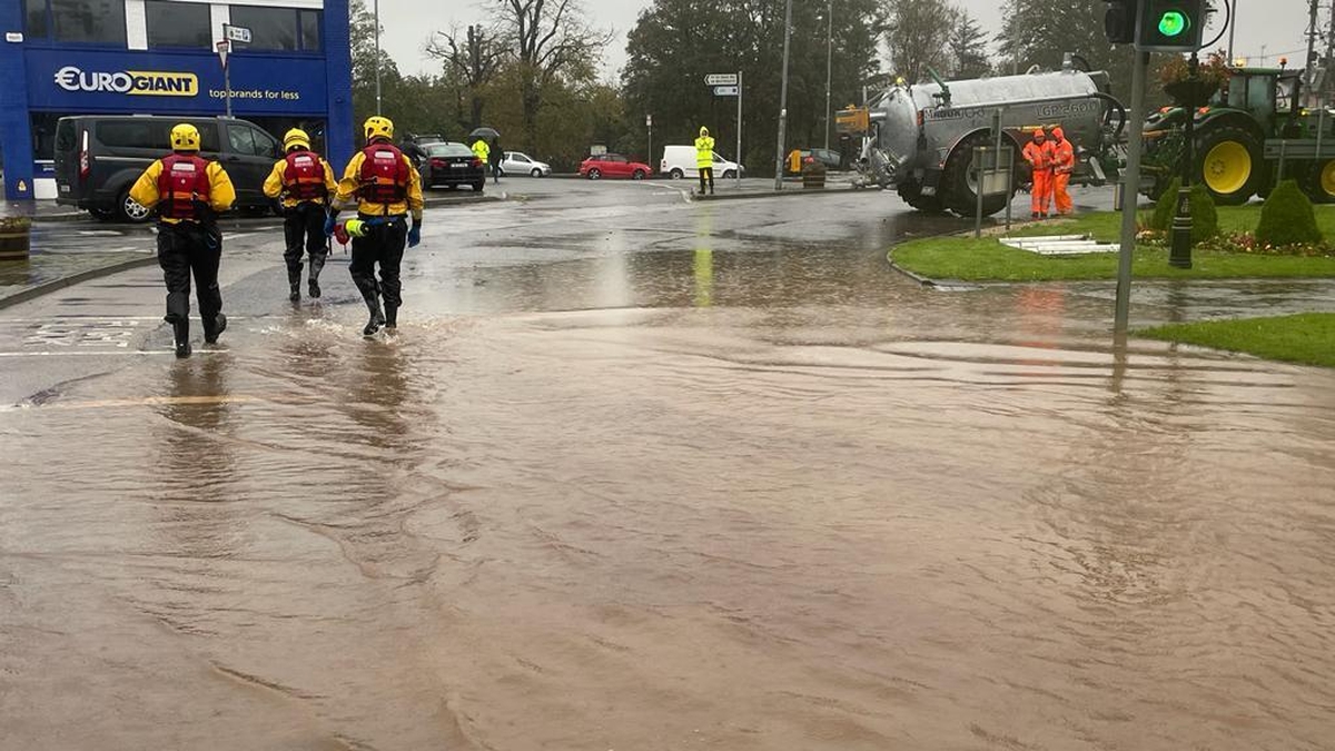 Mark O’Sullivan, Acting Director of Roads with Cork County Council provides an update on the aftermath of Storm Babet