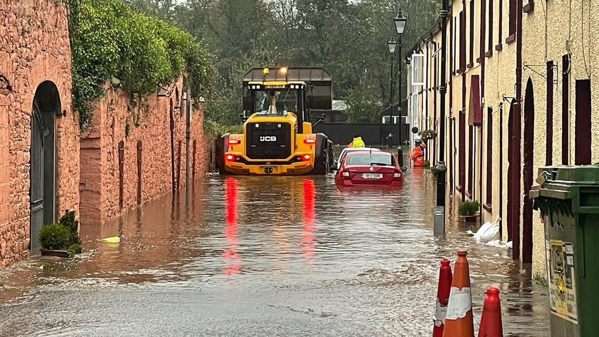 Midleton schools and hospital affected by flooding from Storm Babet