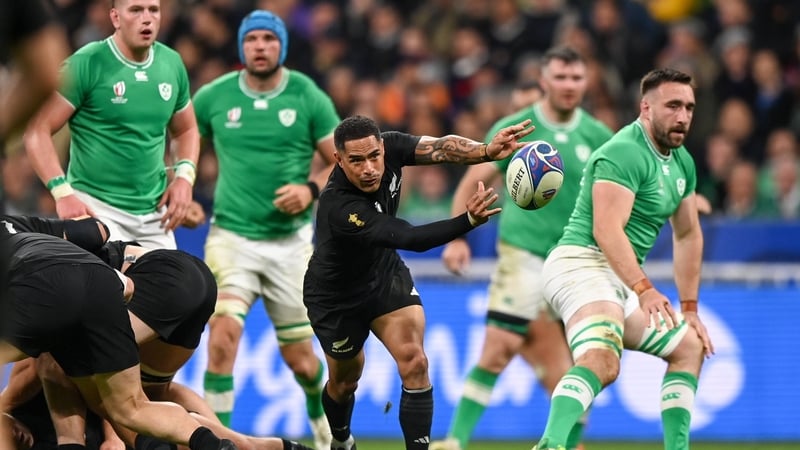 Aaron Smith had a mixed display against Ireland in New Zealand's quarter-final victory