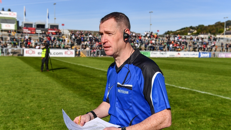 Brian Higgins refereed the Down SFC final - the third official appointed