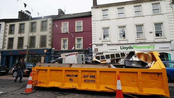 Michael McGrath said it would 'break your heart' to see skips full of destroyed goods