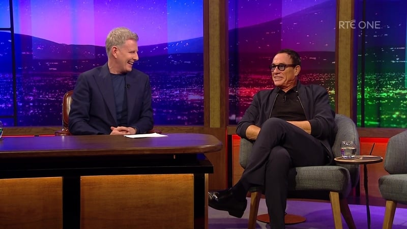 "The bum from Dundrum" meets the Muscles from Brussels on Friday's Late Late Show