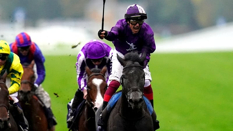 Frankie Dettori steered the 3-1F home in the Ascot feature