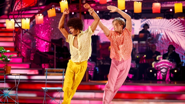 Layton Williams and Nikita Kuzmin
