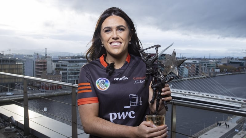 Miriam Walsh, Kilkenny, winner of the 2022 PwC GPA Camogie Senior Player of the Year award