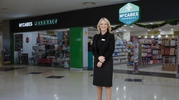 Sharon McCabe, the CEO of McCabes Pharmacy, who will lead the new merged group