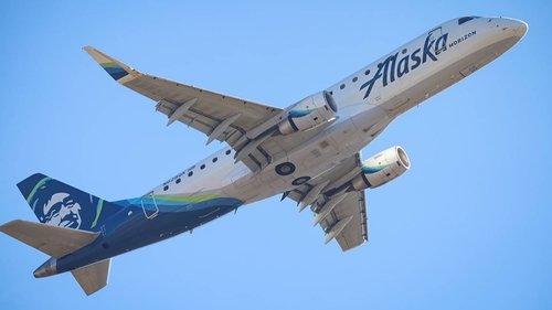 The engines were never disabled, Alaska Airlines said (file image)