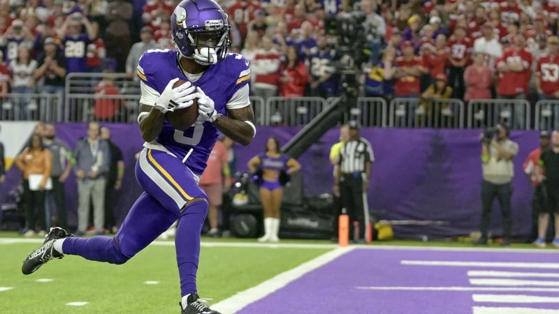 Jordan Addison's seven receptions yielded 123 yards and two touchdowns