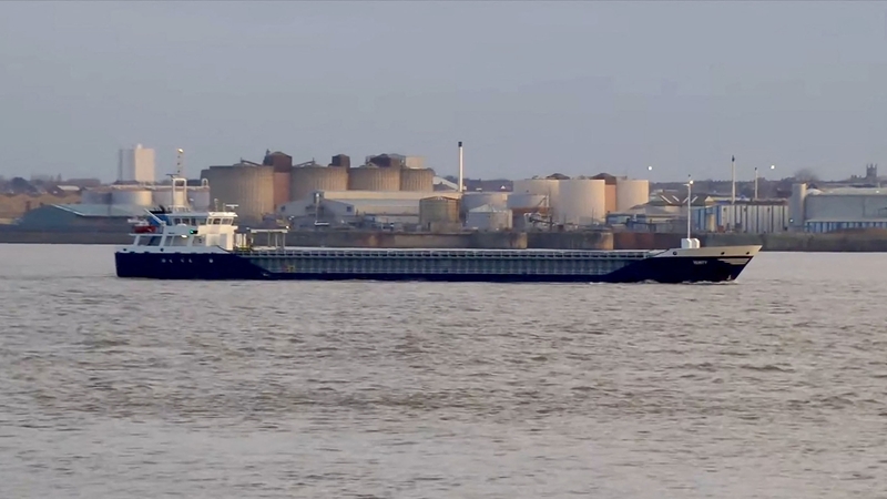 The ship believed to have sank was the Verity (File image)