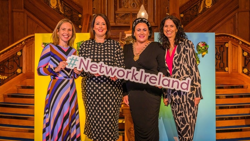 Pictured l-r: Lorraine Acheson, Women in Business NI; Alison Currie, InterTradeIreland; Emma Early Murphy, Network Ireland and Roisin McDermott, Women in Busienss NI