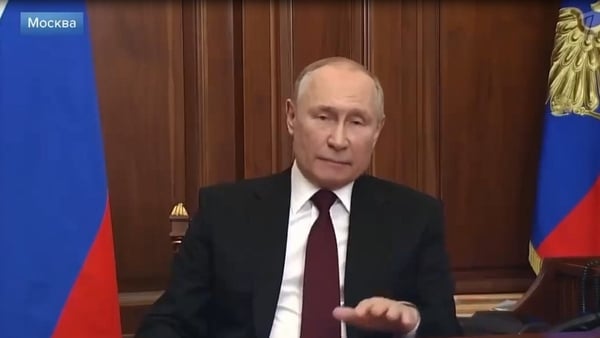 This is a deepfake: Image showing a deepfake of Russia's President Vladimir Putin Photo: Supplied
