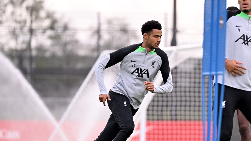Cody Gakpo has returned to training at Melwood