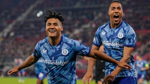 Aston Villa dispatched AZ Alkmaar 4-1