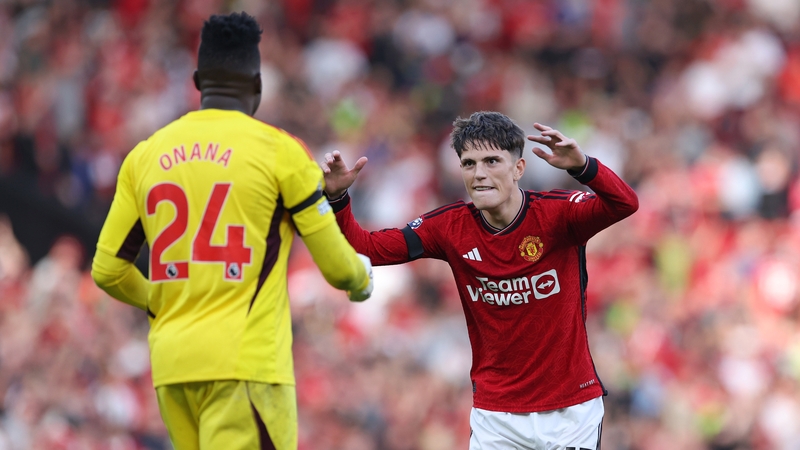 Garnacho's post on X, formerly known as Twitter, featured two gorilla emojis without any words, and was quickly deleted