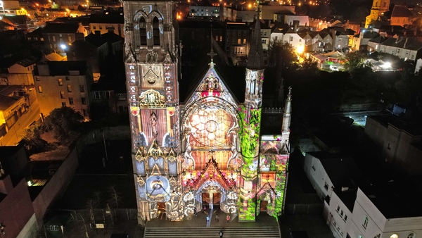 Buildings including Drogheda's Old Abbey, St Peter's Church and St Laurence's Gate will provide a spectacular backdrop for the projections
