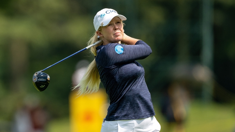Stephanie Meadow in action during the second round in Kuala Lumpur