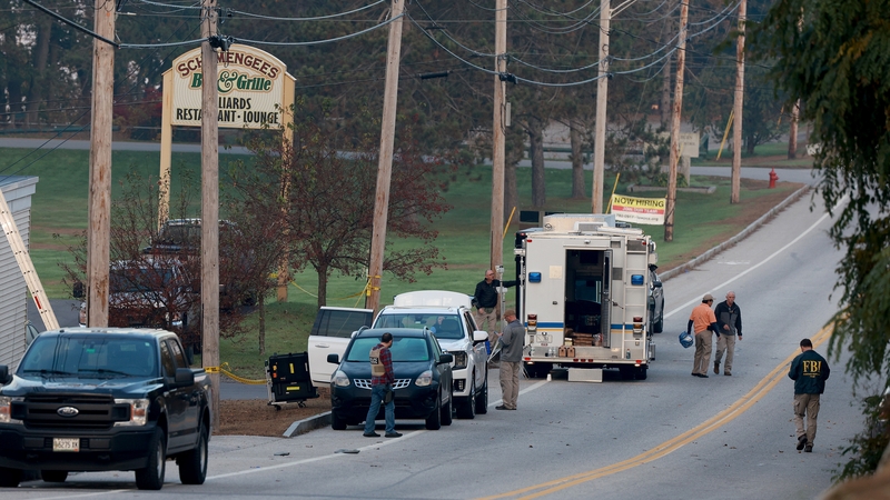 Póilíní in Maine sa tóir ar Robert R Card