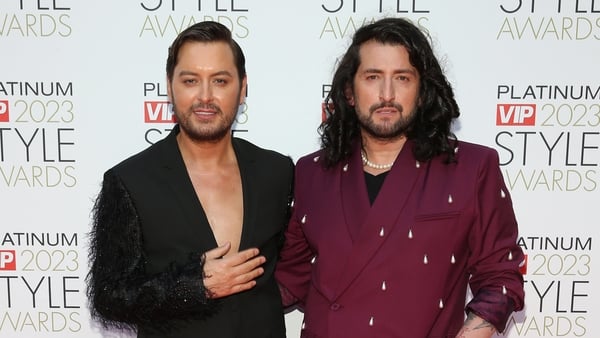 Brian and Arthur at the VIP Style Awards this year