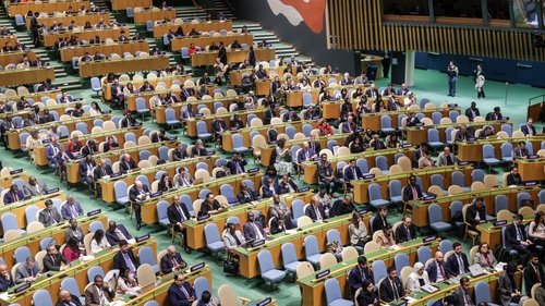 The resolution, sponsored by Jordan and other Arab states, received 120 votes in favour, 14 against and 45 abstentions