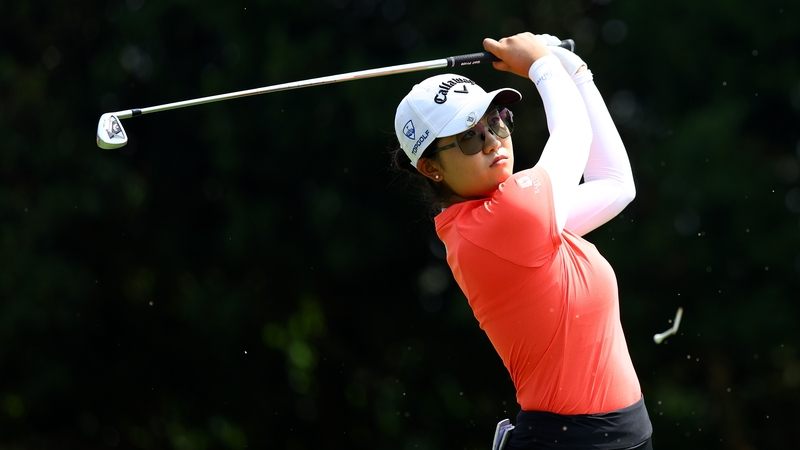 Rose Zhang had eight birdies on day three