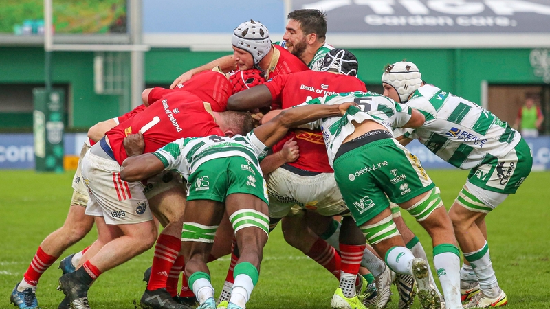 Munster needed a late, late try to rescue a draw in Italy
