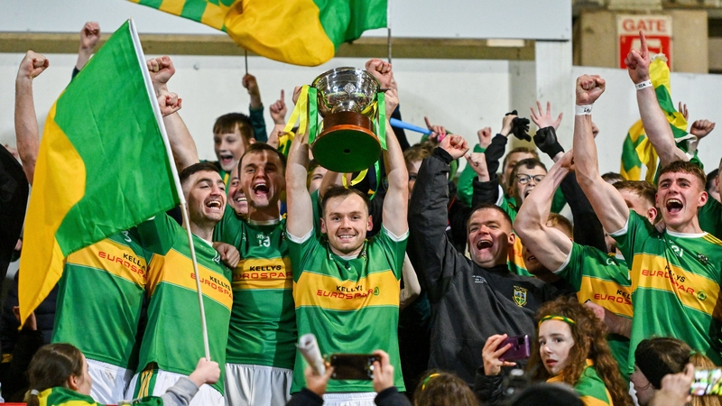 Glen captain Connor Carville lifts Derry SFC title