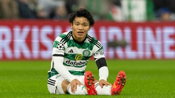 Hatate picked up the injury against Atletico